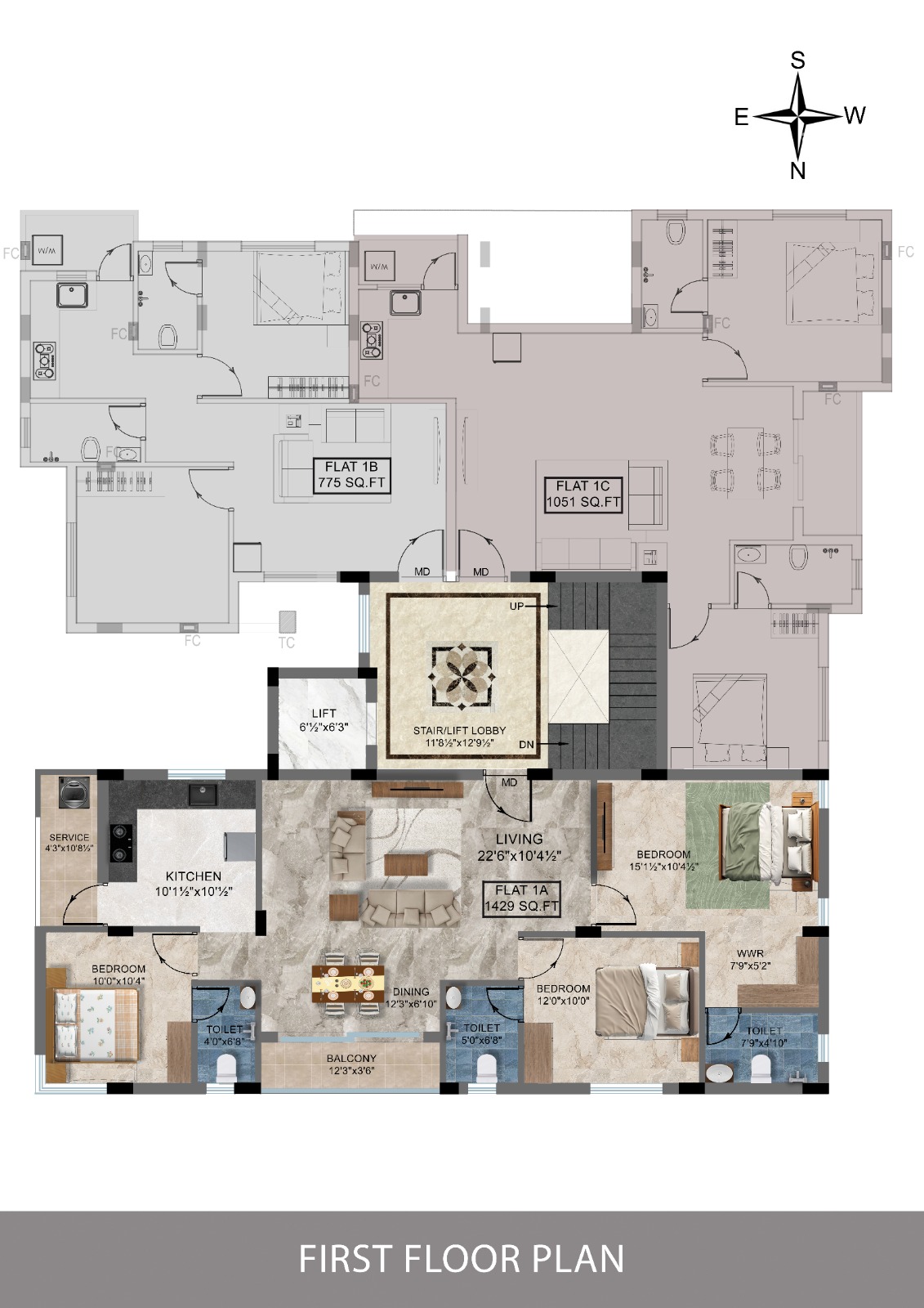 Flora Homes Floor Plan